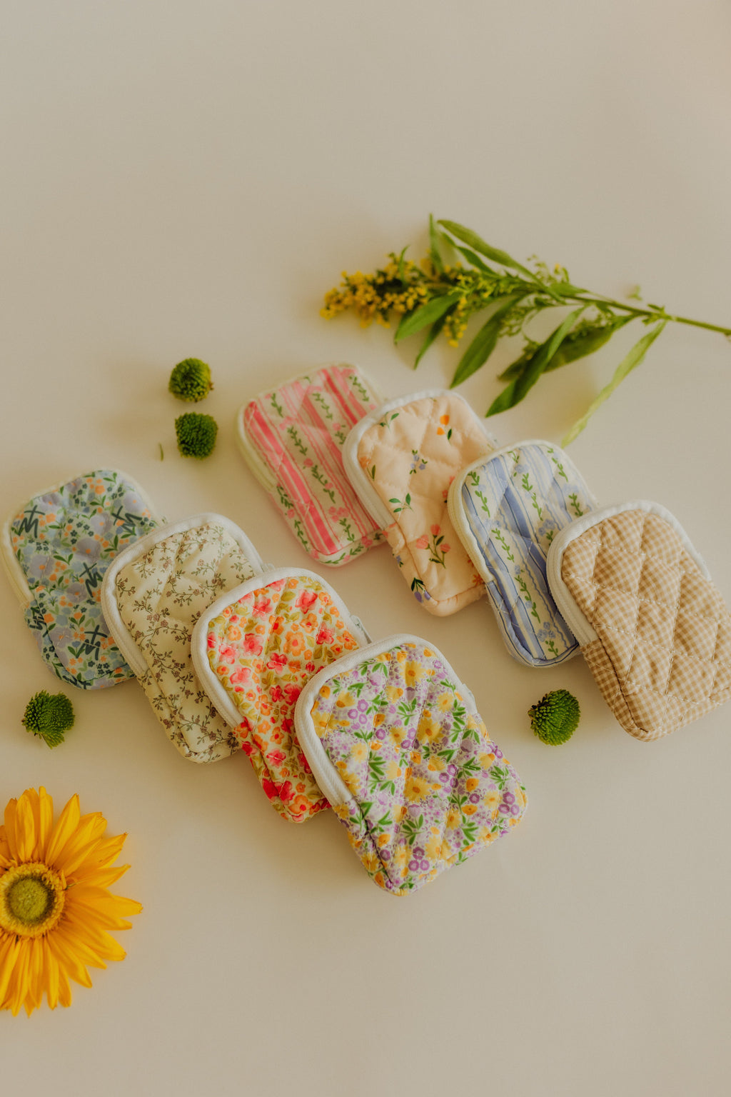Lavender Blooms Rosary Pouch